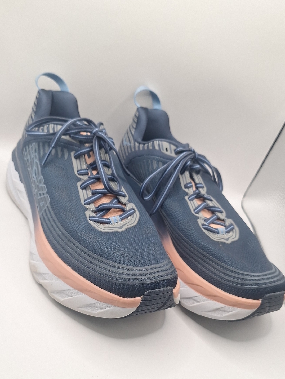 Hoka One One Bondi 6 (Mood Indigo/Dusty Pink) Size 10.5